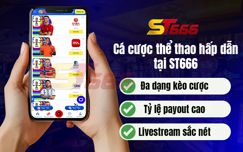 Cá cược thể thao st666