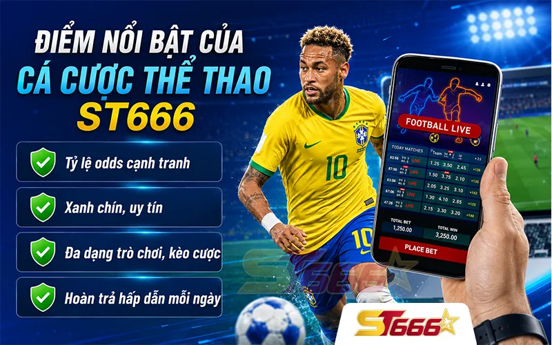 cá cược thể thao tại ST666