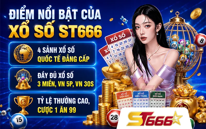 Xổ số trực tuyến ST666