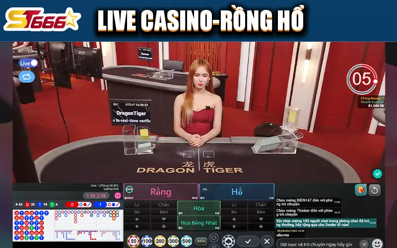 Game rồng hổ ST666