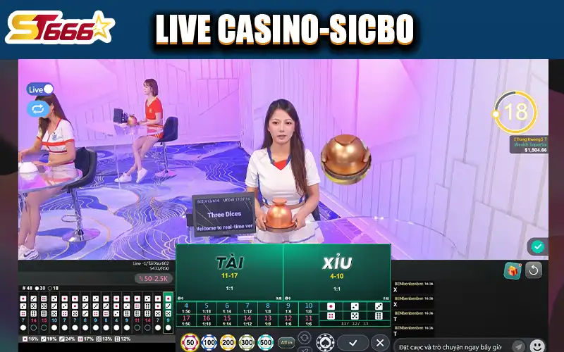 Live sicbo ST666
