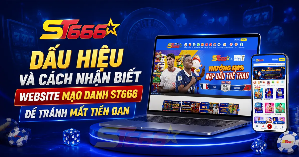 website mạo danh st666